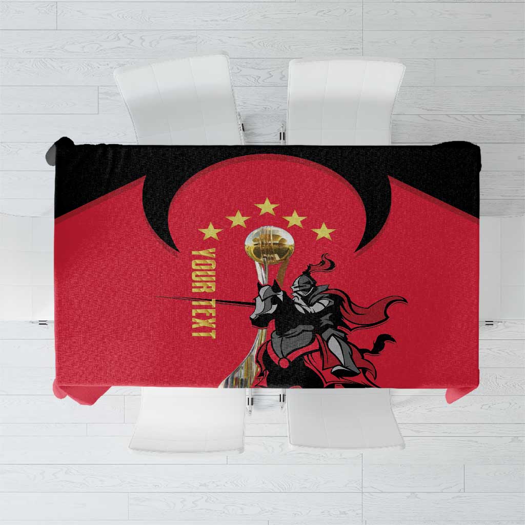 Trinidad and Tobago Cricket Personalized Tablecloth Trinbago Knight Riders 5th Champions Proud - Wonder Print Shop