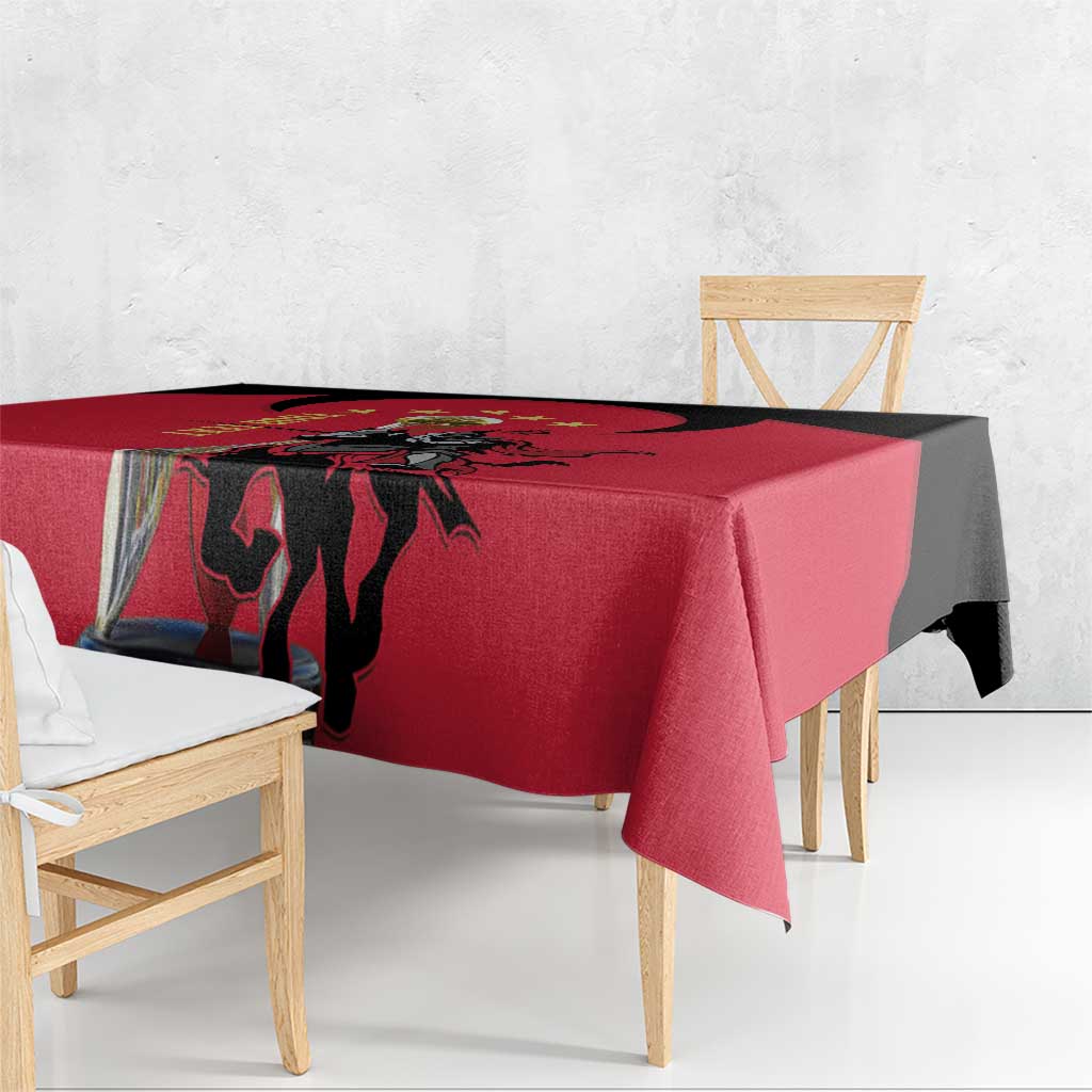 Trinidad and Tobago Cricket Personalized Tablecloth Trinbago Knight Riders 5th Champions Proud - Wonder Print Shop