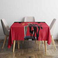 Trinidad and Tobago Cricket Personalized Tablecloth Trinbago Knight Riders 5th Champions Proud - Wonder Print Shop