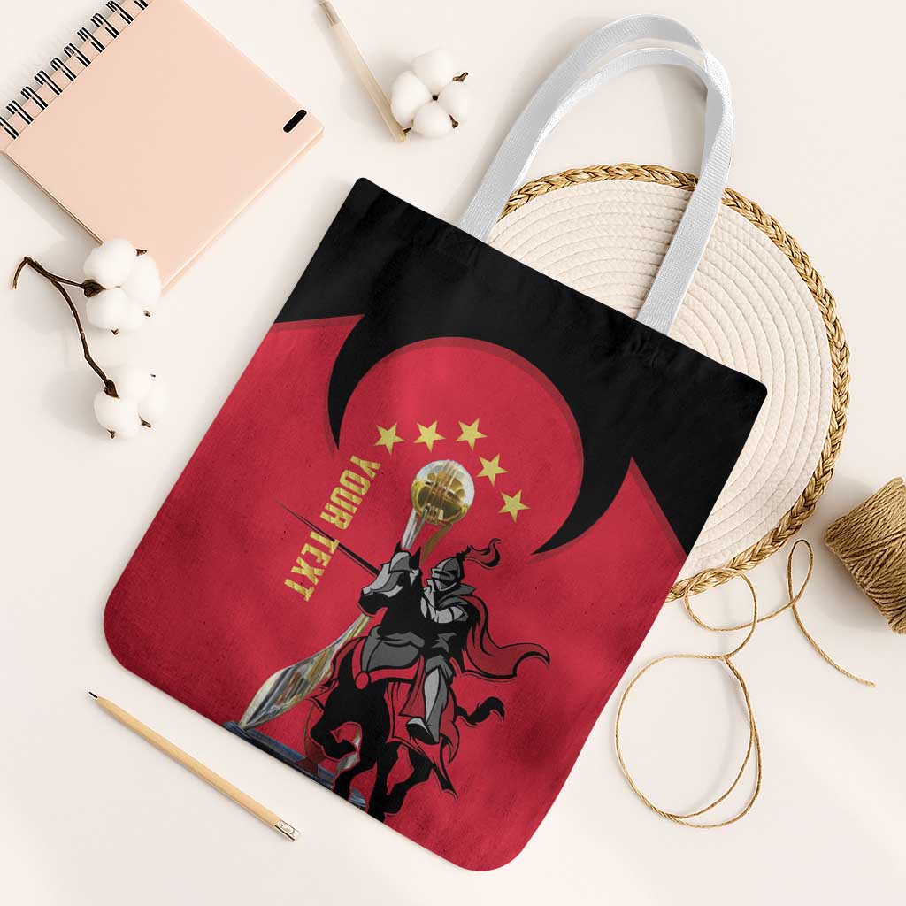Trinidad and Tobago Cricket Personalized Tote Bag Trinbago Knight Riders 5th Champions Proud - Wonder Print Shop