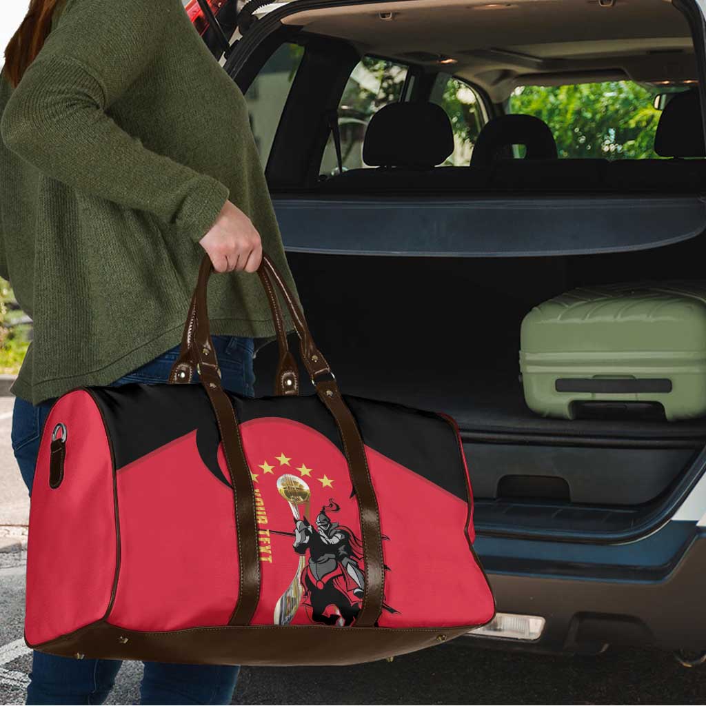 Trinidad and Tobago Cricket Personalized Travel Bag Trinbago Knight Riders 5th Champions Proud - Wonder Print Shop