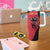 Trinidad and Tobago Cricket Personalized Tumbler With Handle Trinbago Knight Riders 5th Champions Proud - Wonder Print Shop