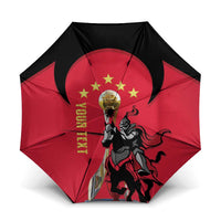 Trinidad and Tobago Cricket Personalized Umbrella Trinbago Knight Riders 5th Champions Proud - Wonder Print Shop