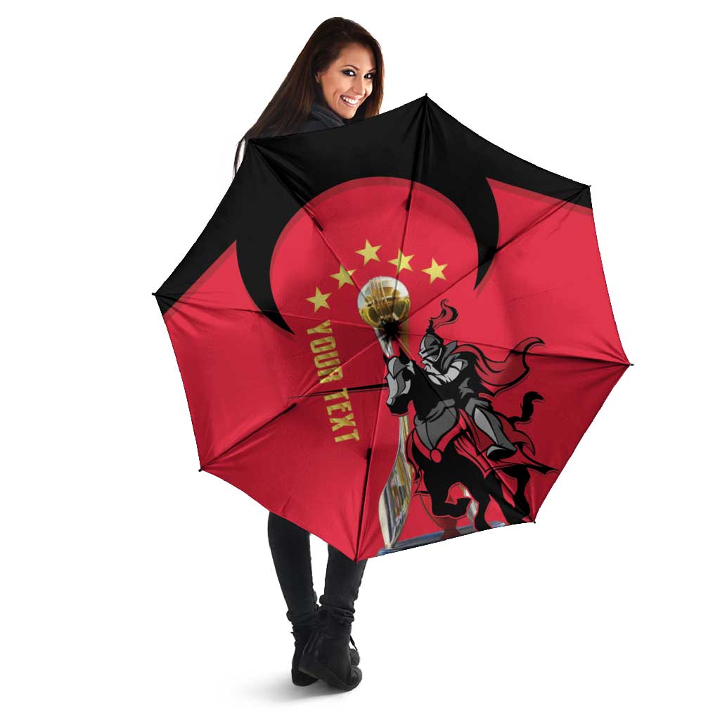 Trinidad and Tobago Cricket Personalized Umbrella Trinbago Knight Riders 5th Champions Proud - Wonder Print Shop