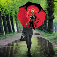 Trinidad and Tobago Cricket Personalized Umbrella Trinbago Knight Riders 5th Champions Proud - Wonder Print Shop