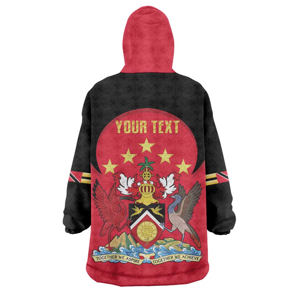 Trinidad and Tobago Cricket Personalized Wearable Blanket Hoodie Trinbago Knight Riders 5th Champions Proud - Wonder Print Shop