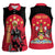 Trinidad and Tobago Cricket Personalized Women Sleeveless Polo Shirt Trinbago Knight Riders 5th Champions Proud - Wonder Print Shop