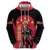 Trinidad and Tobago Cricket Personalized Zip Hoodie Trinbago Knight Riders 5th Champions Proud - Wonder Print Shop