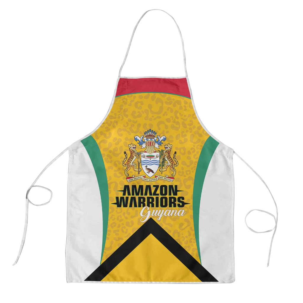 Guyana Cricket Apron Amazon Warriors Est 2013 Version - Wonder Print Shop