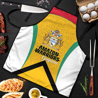 Guyana Cricket Apron Amazon Warriors Est 2013 Version - Wonder Print Shop
