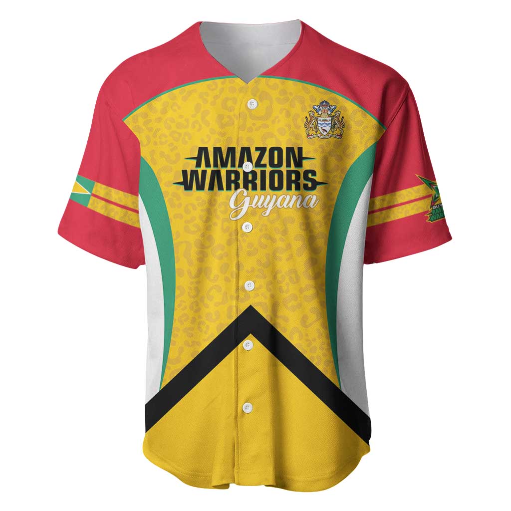 Guyana Cricket Custom Baseball Jersey Amazon Warriors Est 2013 Version - Wonder Print Shop