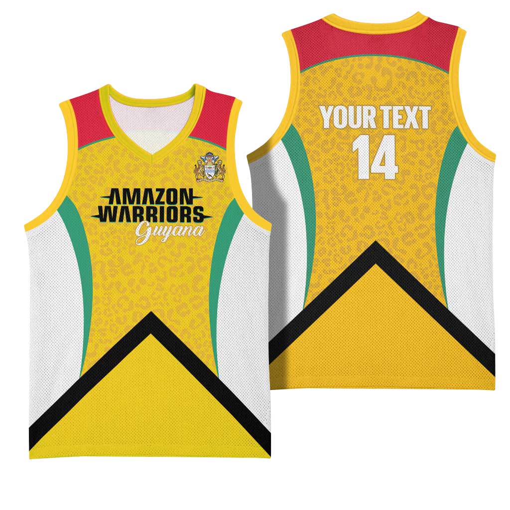 Guyana Cricket Custom Basketball Jersey Amazon Warriors Est 2013 Version - Wonder Print Shop