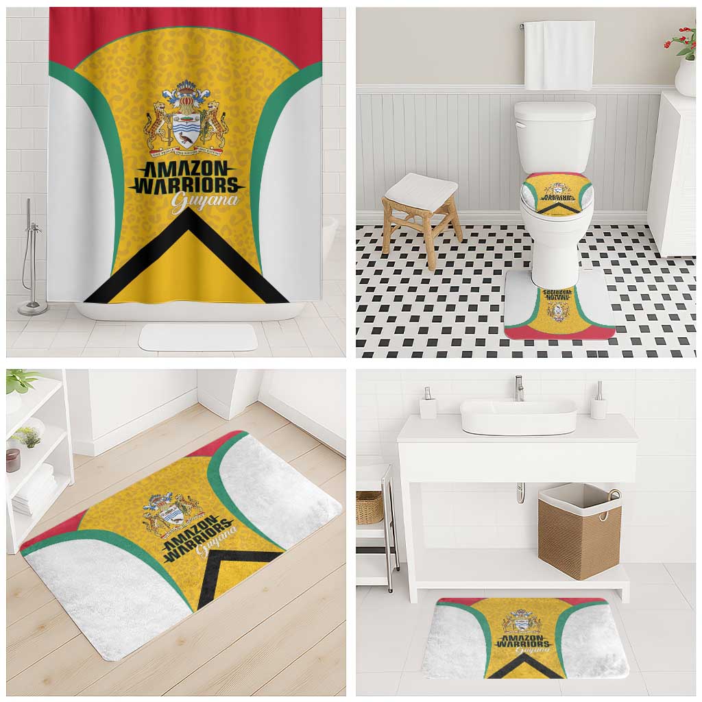 Guyana Cricket Bathroom Set Amazon Warriors Est 2013 Version - Wonder Print Shop