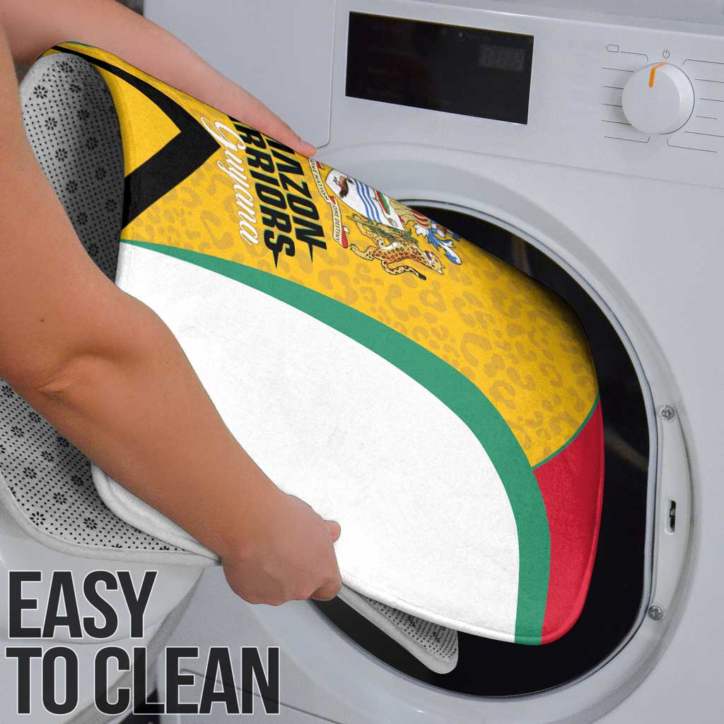 Guyana Cricket Bathroom Set Amazon Warriors Est 2013 Version - Wonder Print Shop