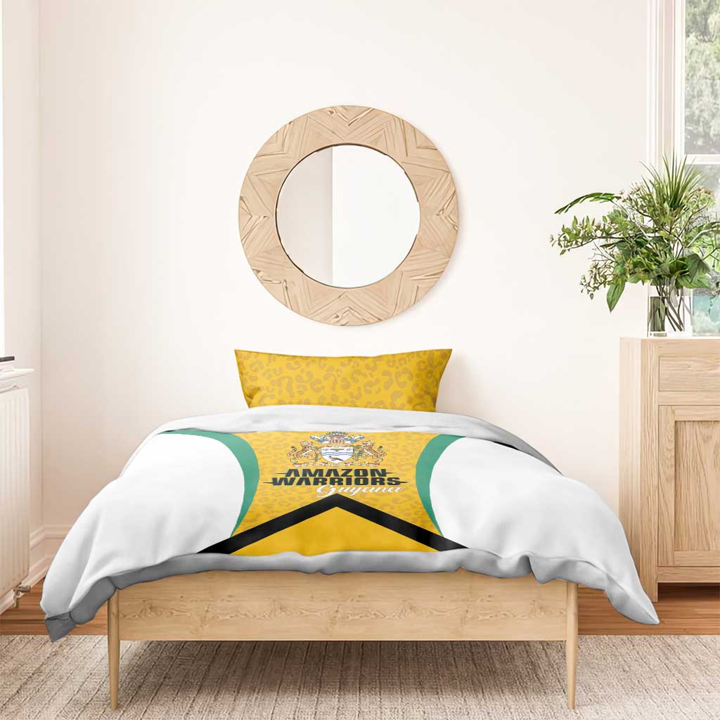 Guyana Cricket Bedding Set Amazon Warriors Est 2013 Version - Wonder Print Shop