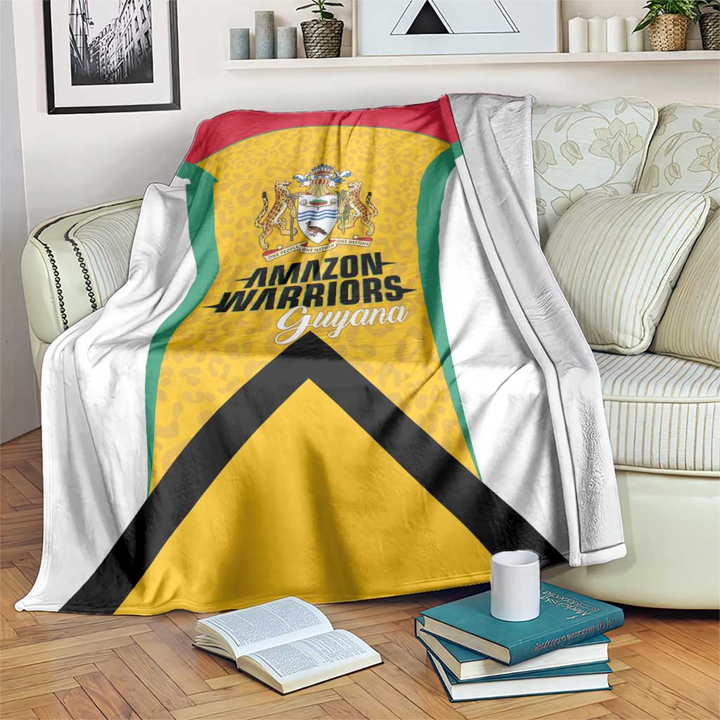 Guyana Cricket Blanket Amazon Warriors Est 2013 Version - Wonder Print Shop