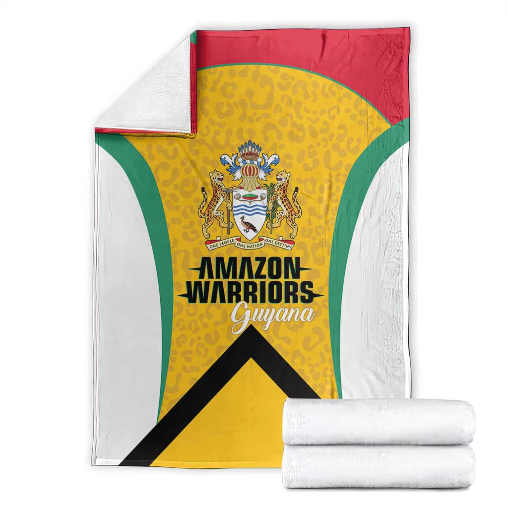 Guyana Cricket Blanket Amazon Warriors Est 2013 Version - Wonder Print Shop