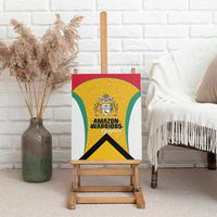 Guyana Cricket Canvas Wall Art Amazon Warriors Est 2013 Version - Wonder Print Shop