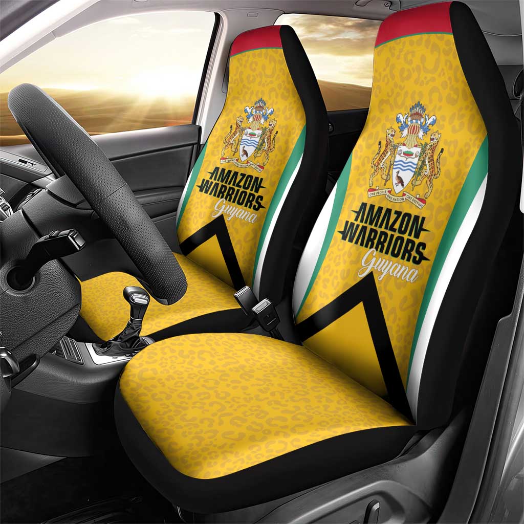 Guyana Cricket Car Seat Cover Amazon Warriors Est 2013 Version - Wonder Print Shop