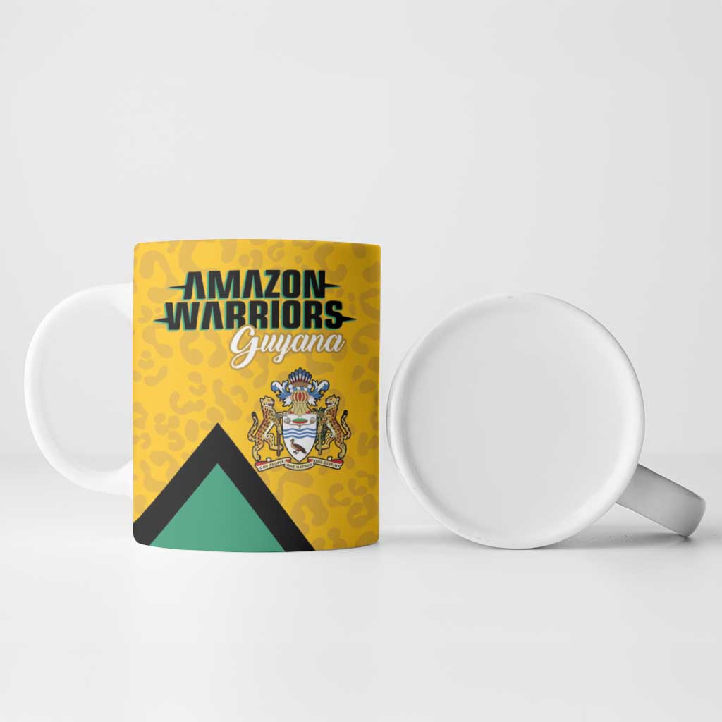 Guyana Cricket Custom Ceramic Mug Amazon Warriors Est 2013 Version - Wonder Print Shop