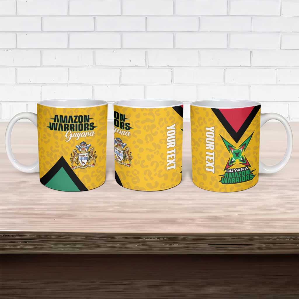 Guyana Cricket Custom Ceramic Mug Amazon Warriors Est 2013 Version - Wonder Print Shop