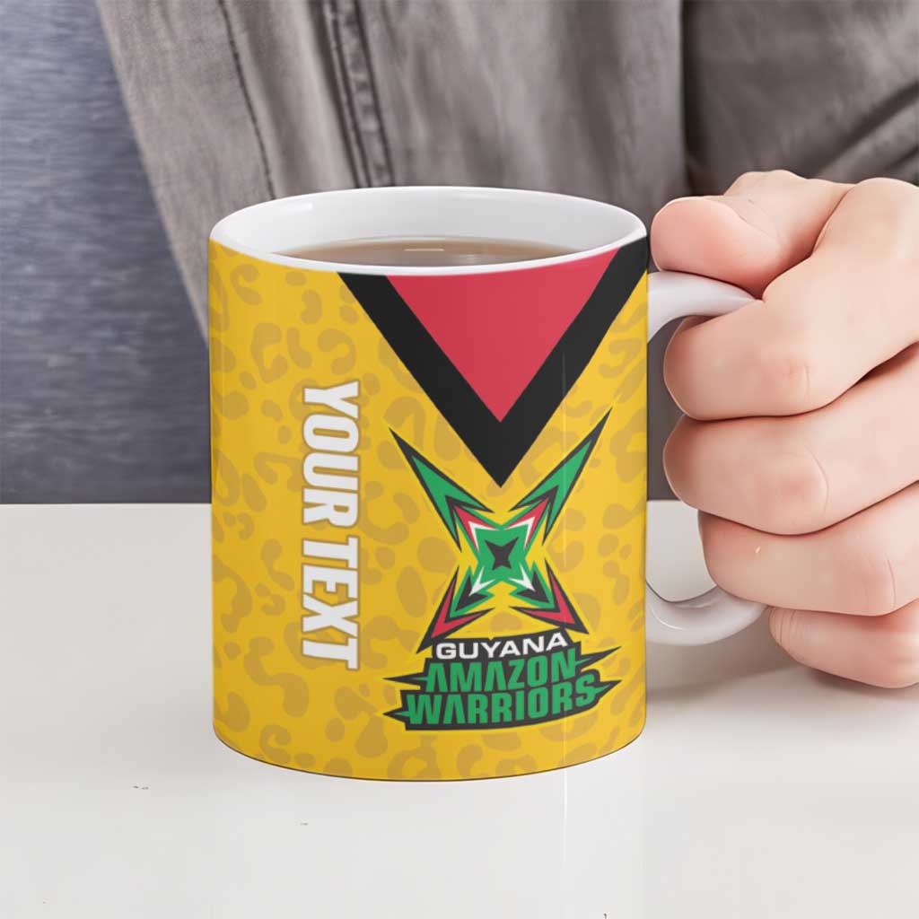 Guyana Cricket Custom Ceramic Mug Amazon Warriors Est 2013 Version - Wonder Print Shop