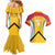 Guyana Cricket Custom Couples Matching Mermaid Dress and Hawaiian Shirt Amazon Warriors Est 2013 Version - Wonder Print Shop