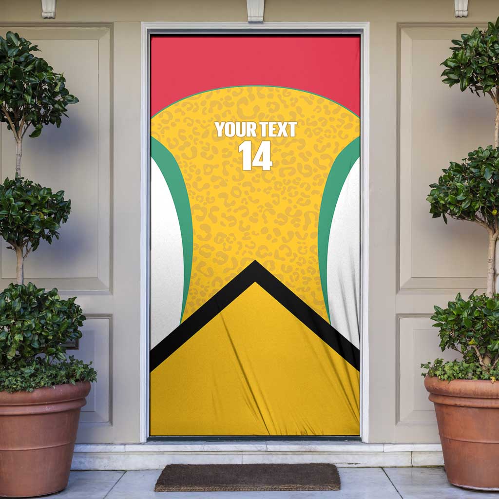 Guyana Cricket Door Cover Amazon Warriors Est 2013 Version - Wonder Print Shop