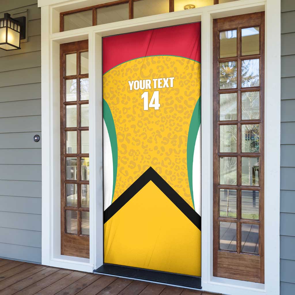 Guyana Cricket Door Cover Amazon Warriors Est 2013 Version - Wonder Print Shop