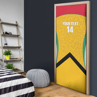 Guyana Cricket Door Cover Amazon Warriors Est 2013 Version - Wonder Print Shop