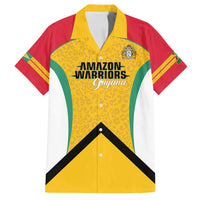 Guyana Cricket Custom Family Matching Long Sleeve Bodycon Dress and Hawaiian Shirt Amazon Warriors Est 2013 Version - Wonder Print Shop
