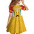 Guyana Cricket Custom Family Matching Mermaid Dress and Hawaiian Shirt Amazon Warriors Est 2013 Version - Wonder Print Shop