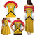 Guyana Cricket Custom Family Matching Puletasi and Hawaiian Shirt Amazon Warriors Est 2013 Version - Wonder Print Shop