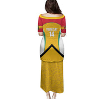 Guyana Cricket Custom Family Matching Puletasi and Hawaiian Shirt Amazon Warriors Est 2013 Version - Wonder Print Shop