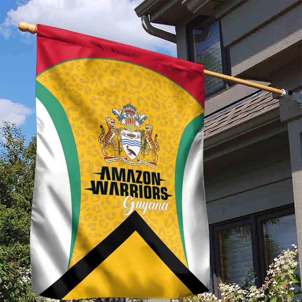 Guyana Cricket Garden Flag Amazon Warriors Est 2013 Version - Wonder Print Shop
