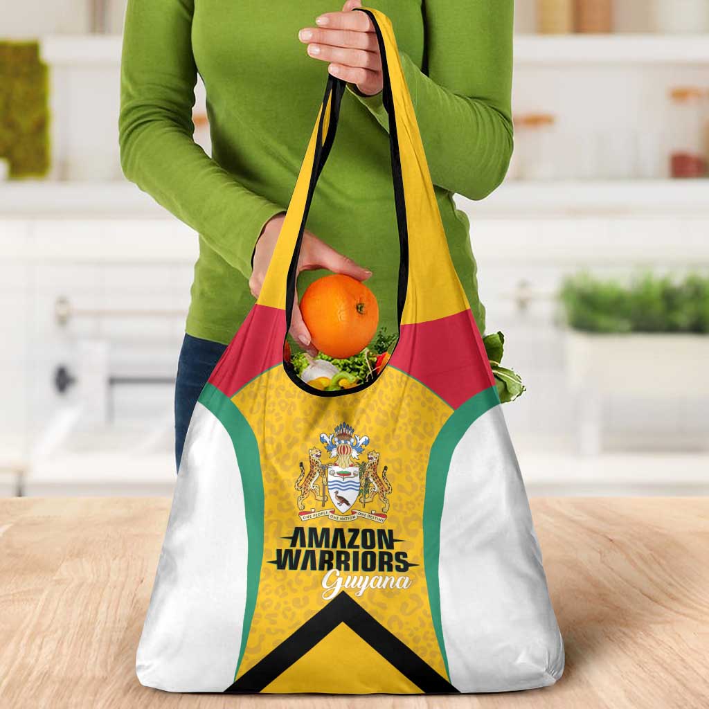 Guyana Cricket Grocery Bag Amazon Warriors Est 2013 Version - Wonder Print Shop