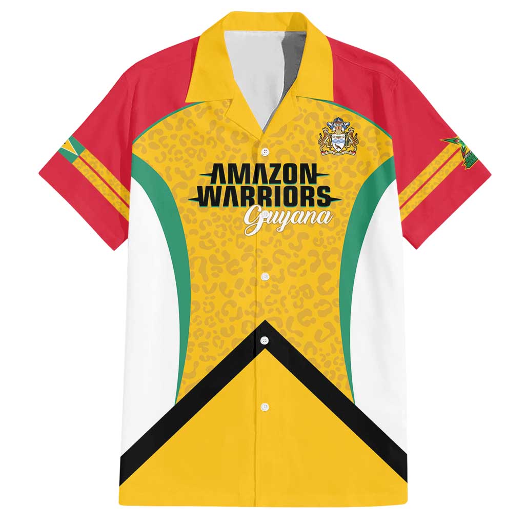 Guyana Cricket Custom Hawaiian Shirt Amazon Warriors Est 2013 Version - Wonder Print Shop