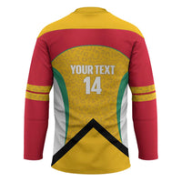 Guyana Cricket Custom Hockey Jersey Amazon Warriors Est 2013 Version - Wonder Print Shop