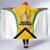Guyana Cricket Hooded Blanket Amazon Warriors Est 2013 Version - Wonder Print Shop