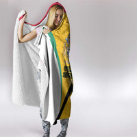 Guyana Cricket Hooded Blanket Amazon Warriors Est 2013 Version - Wonder Print Shop