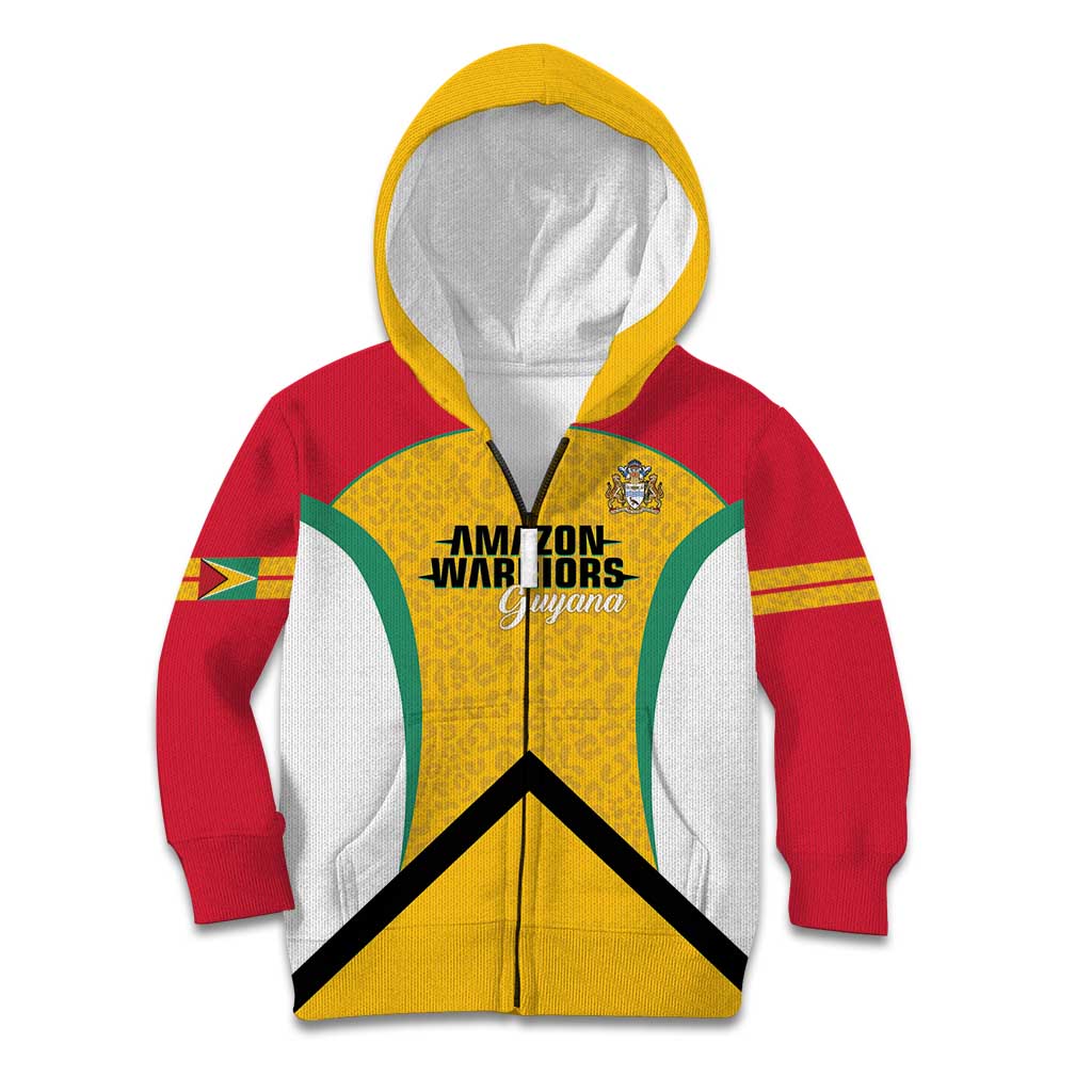 Guyana Cricket Custom Kid Hoodie Amazon Warriors Est 2013 Version - Wonder Print Shop