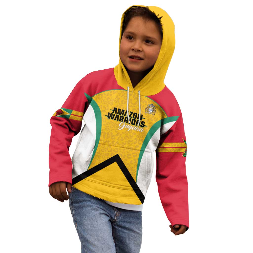 Guyana Cricket Custom Kid Hoodie Amazon Warriors Est 2013 Version - Wonder Print Shop