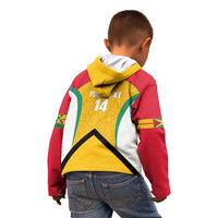 Guyana Cricket Custom Kid Hoodie Amazon Warriors Est 2013 Version - Wonder Print Shop