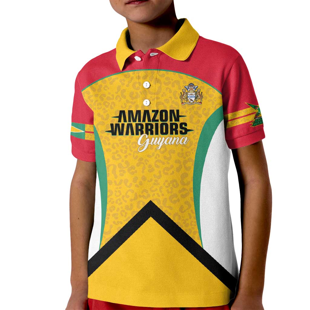 Guyana Cricket Custom Kid Polo Shirt Amazon Warriors Est 2013 Version - Wonder Print Shop