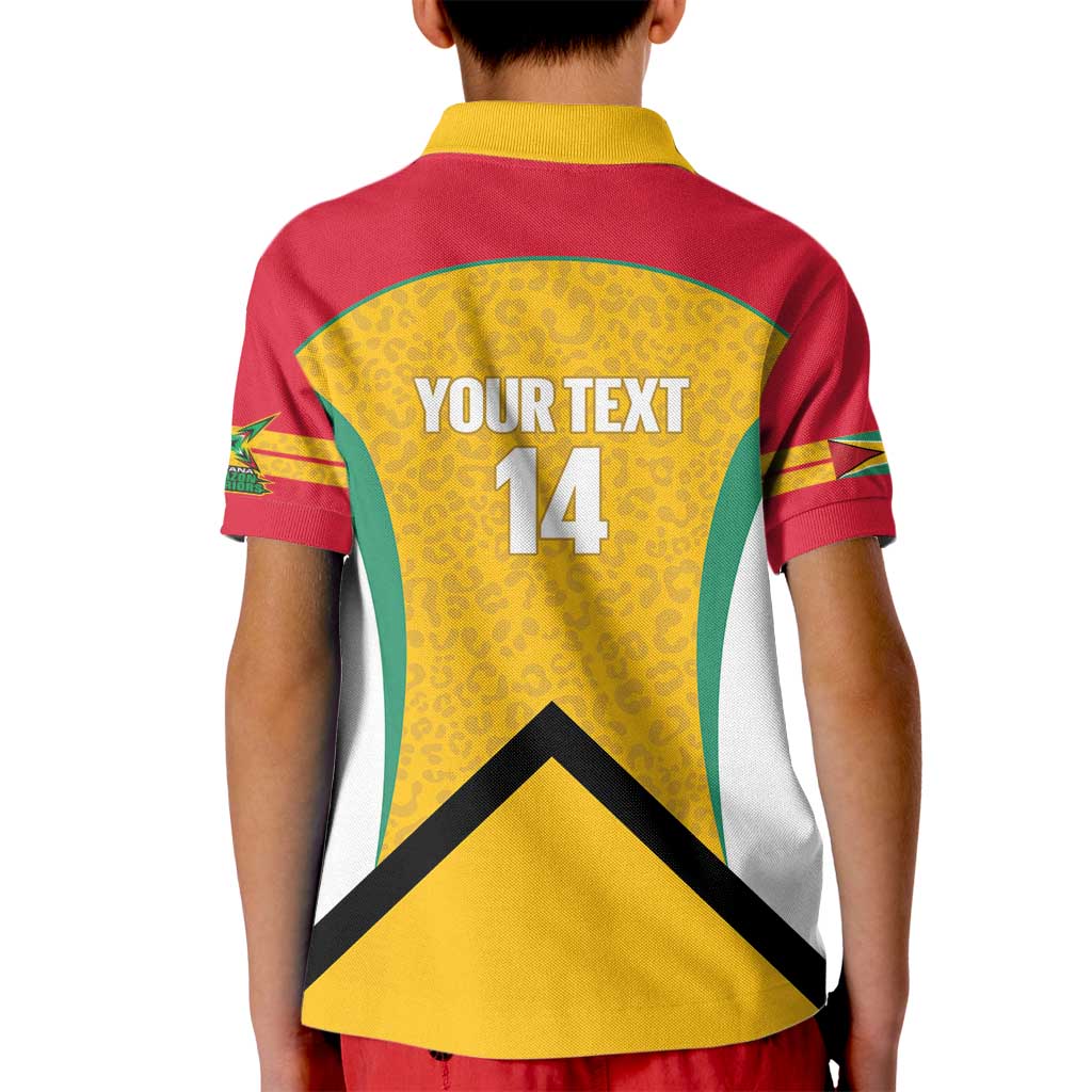 Guyana Cricket Custom Kid Polo Shirt Amazon Warriors Est 2013 Version - Wonder Print Shop