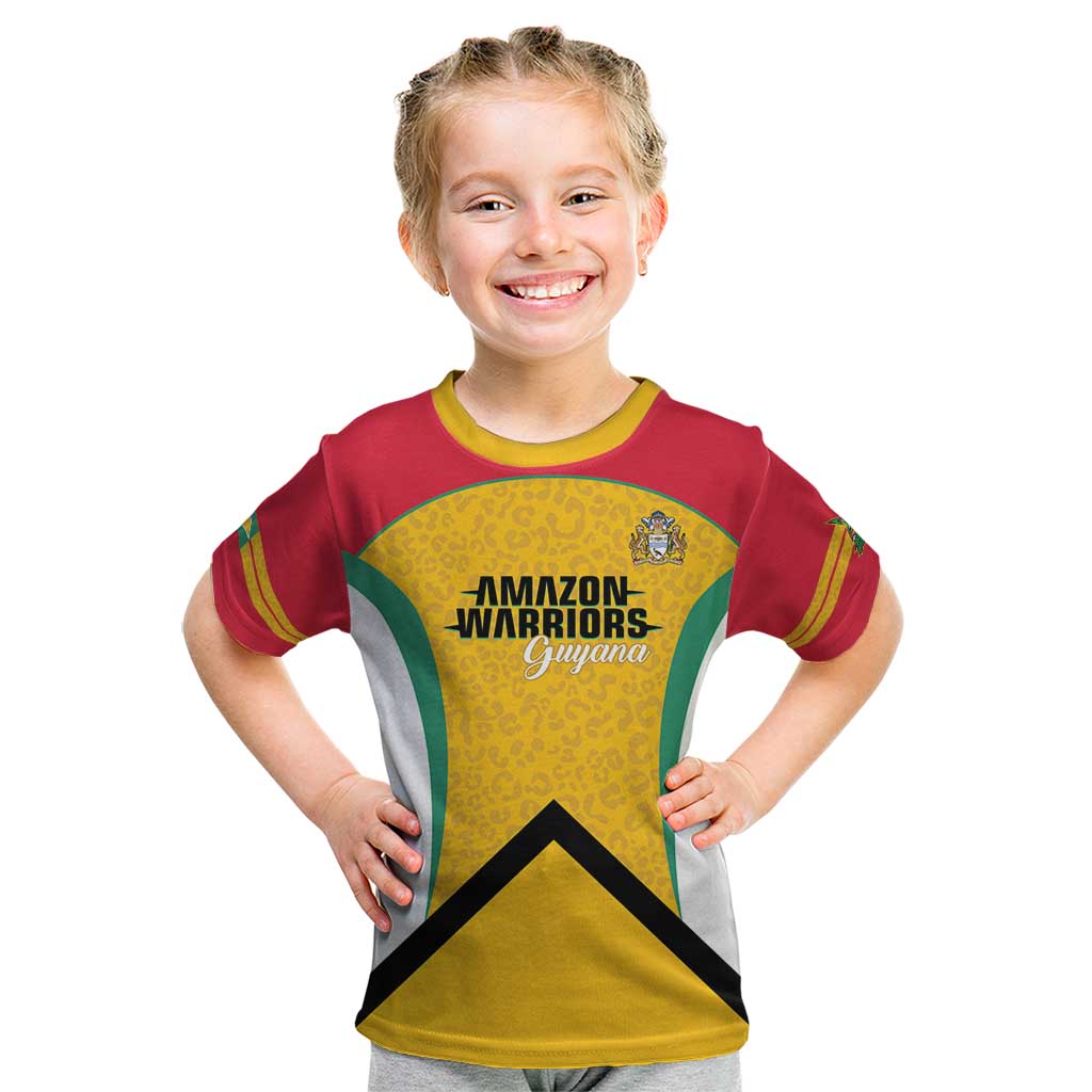 Guyana Cricket Custom Kid T Shirt Amazon Warriors Est 2013 Version - Wonder Print Shop