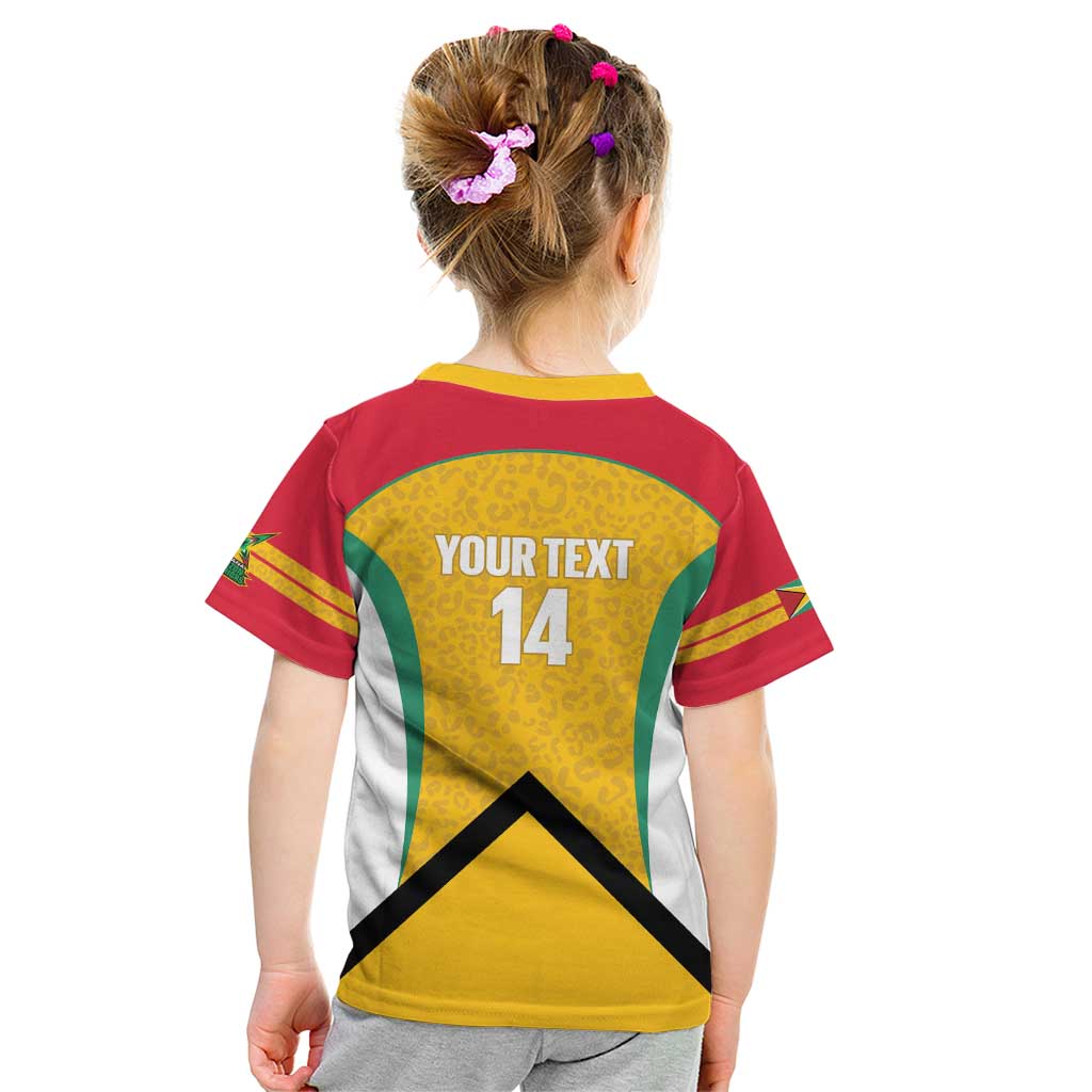 Guyana Cricket Custom Kid T Shirt Amazon Warriors Est 2013 Version - Wonder Print Shop