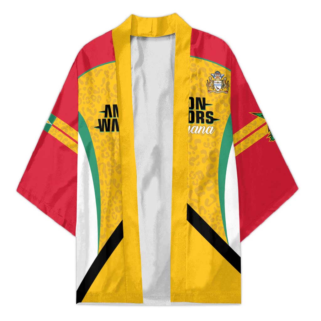 Guyana Cricket Custom Kimono Amazon Warriors Est 2013 Version - Wonder Print Shop
