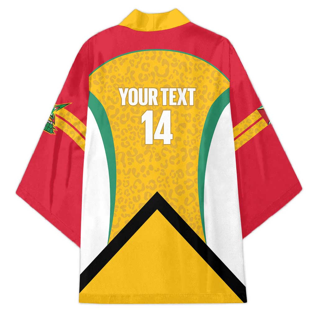 Guyana Cricket Custom Kimono Amazon Warriors Est 2013 Version - Wonder Print Shop