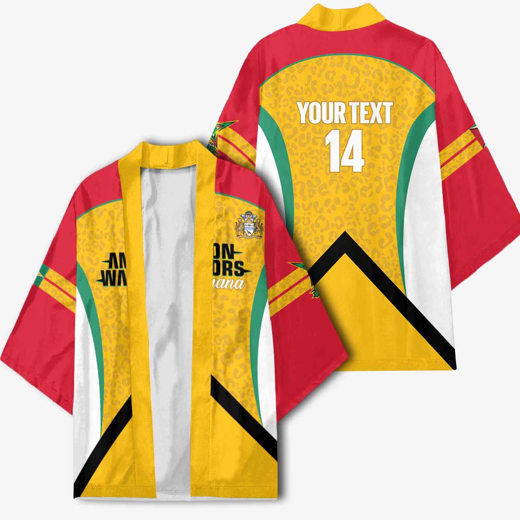 Guyana Cricket Custom Kimono Amazon Warriors Est 2013 Version - Wonder Print Shop